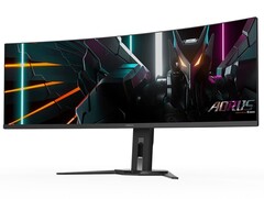 Gigabyte Aorus CO49DQ: Extrabreiter Monitor insbesondere für Videospieler