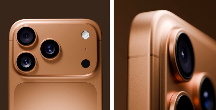 Das iPhoen 17 Pro soll ein Aluminium-Gehäuse mit deutlich größerem Kameramodul erhalten. (Bildquelle: @MajinBuOfficial)