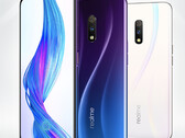 Realme X: Poster und Fotos zeigen Pop-up-Kamera und In-Display-Fingerabdrucksensor. 