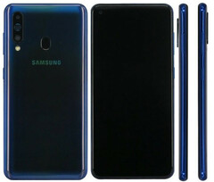 Samsung Galaxy A60: Tenaa listet alle Specs.