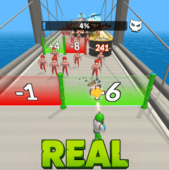 "Ihr wolltet das Spiel aus der Werbung – also habe ich es gemacht." - Dan Lespect hat aus der Fake-Anzeige ein überraschend gutes Spiel entwickelt. (Bildquelle: Dan Lespect)