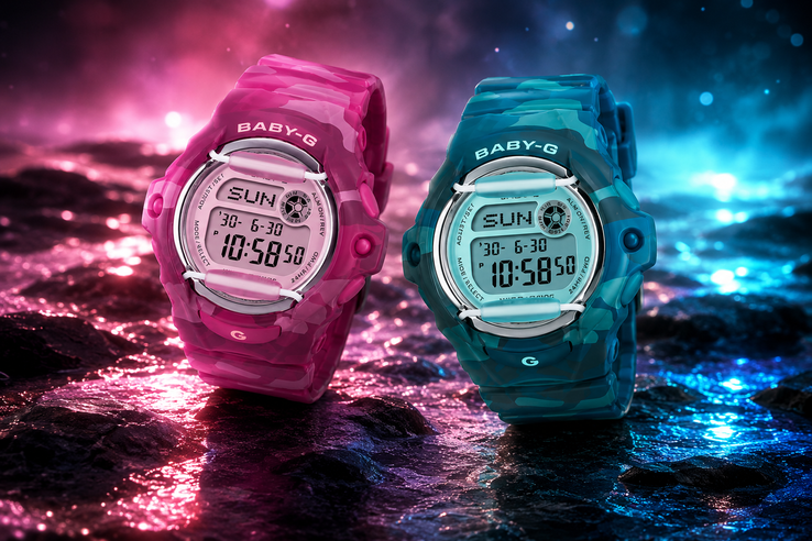 Die Casio BG-169CM-2 und BG-169CM-4 (von links nach rechts)