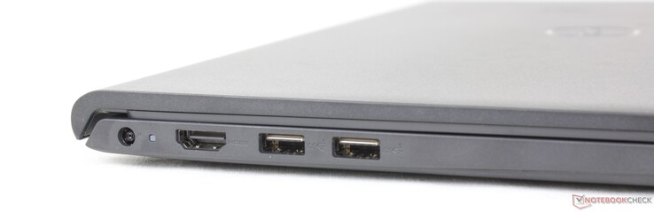 Links: Strom, HDMI 1.4, 2x USB-A 3.0