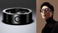 Meizus MYVU Smart Ring setzt auf ein auffälliges Design mit Logo und LED. (Bild: Meizu)