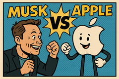 Musk droht Apple mit Klage: Technik, Ranking-Algorithmen und KI-Gefechte im App-Store (Bildquelle: GPT-image-1)