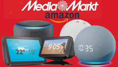 Mega-Deals bei Amazon und Media Markt für Echo Geräte: Bis zu 56 Prozent Rabatt auf Echo und Echo Show.