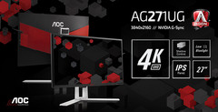 AOC Agon AG271UG: 27-Zoll-Gaming-Monitor mit 4K/UHD und Nvidia G-Sync
