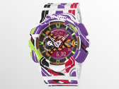 Die G-Shock x Evangelion GA110EVA307A Uhr von Casio (Bild) ist in Nordamerika und Europa erhältlich. (Bildquelle: Casio)