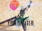 Cloud aus Final Fantasy 7 mit Summer Game Fest Logo