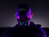 Die neue Gesichtsmaske von Razer soll nicht nur effektiv Luft filtern, sondern auch ansprechend aussehen. (Bild: Razer)