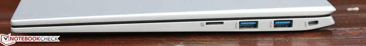 microSD Kartenleser, 2x USB-A 3.2 Gen2, Kensington Lock