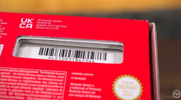 Die Seriennummer des Switch 2 mit austauschbarem Akku beginnt mit „HLE“.