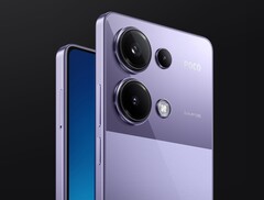 Das Poco M6 Pro 4G setzt auf ein modernes Design mit flachem Rahmen und Triple-Kamera. (Bild: Xiaomi)