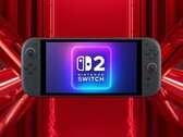 Mock-up einer Switch-2-OLED-Konsole.