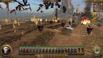 Eine Schlacht in Total War: Warhammer.
