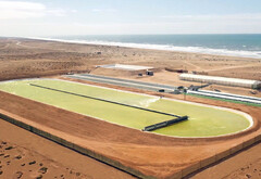 Das Startup Brilliant Planet möchte mit Hilfe von Algen-Becken in der Wüste CO₂ absorbieren (Bild: Brilliant Planet)