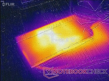 Netzgerät nach einer Stunde starker Belastung