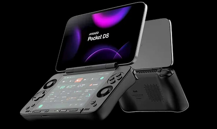 Es handelt sich um zwei Touchscreens (Bildquelle: Ayaneo)