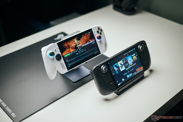 Asus ROG Xbox Ally und Valve Steam Deck.