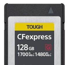 CFexpress 2.0: Neue Speicherkarten übertragen bis zu 4 GByte/s (Bild: Sony)