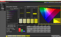 CalMAN - Farbsättigung