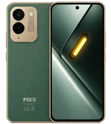 Poco C9 Pro in Grün.