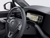 Curved-Auto-Display von Bosch: Innovision Cockpit für den VW Touareg.