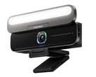 Die Anker B600 Videobar bietet Kamera, Lautsprecher, Mikrofone und Licht.