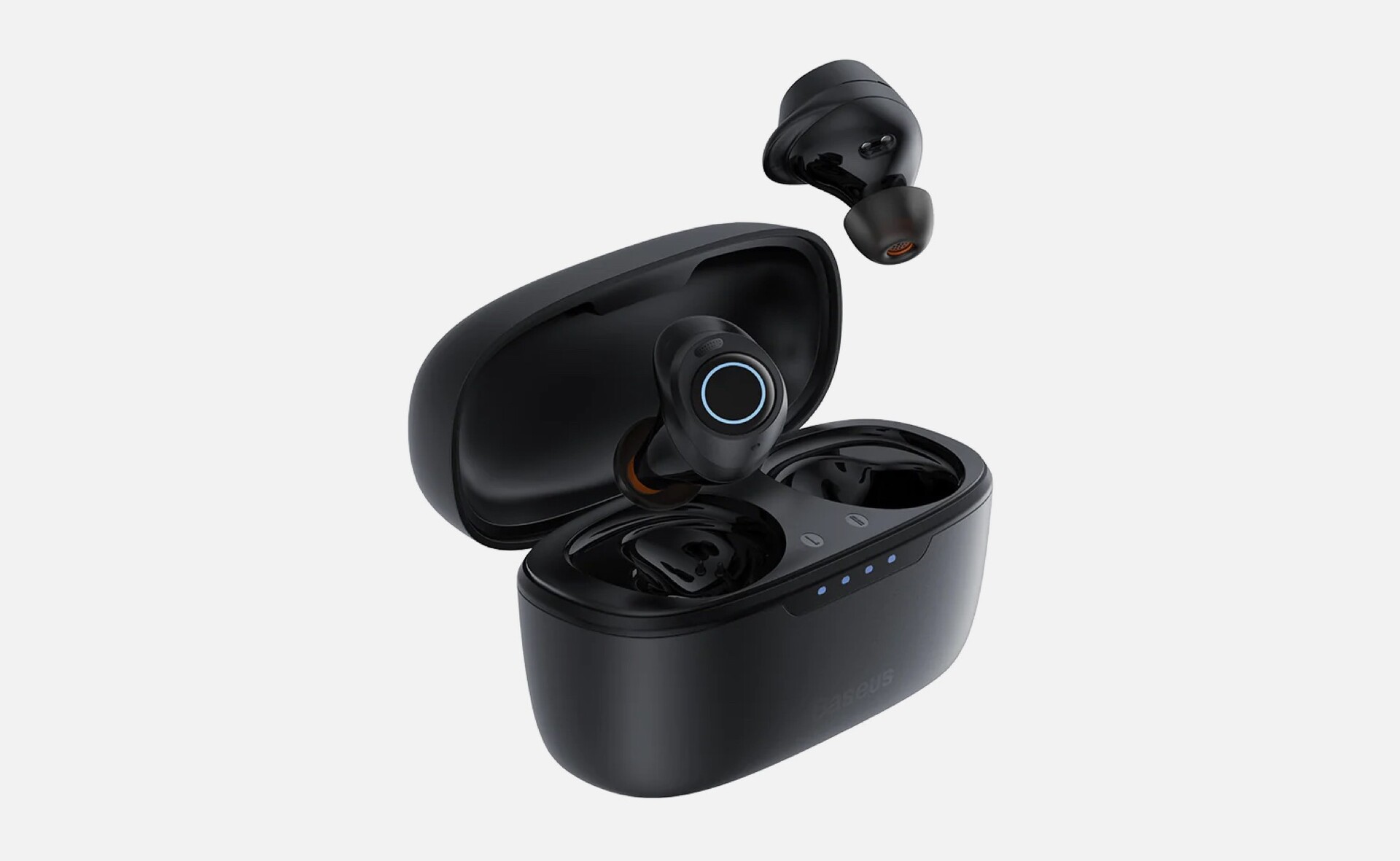 Baseus Bowie MA10 – Auricolari Wireless Con ANC Ibrida -48 DB, 140h Di Autonomia, IPX6, 4 Microfoni ENC, Bassa Latenza 0,038s, Bluetooth 5.3