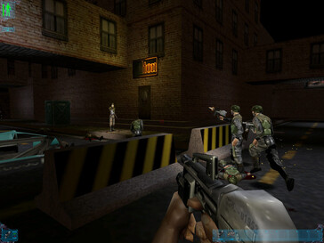 Im Bild: Ein Gameplay-Screenshot aus Deus Ex: Game of the Year Edition.
