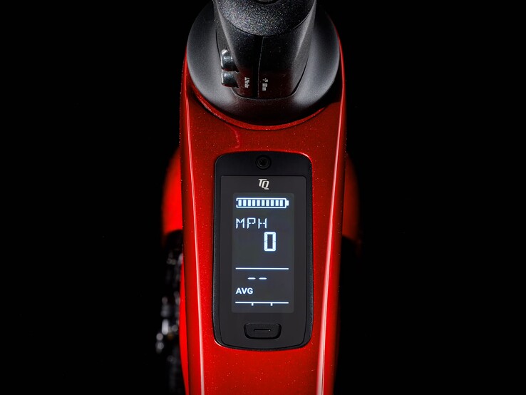 Das Trek Domane+ SL hat ein LED-Display