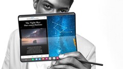 Laut Bericht aus Südkorea wird das abgespeckte Modell der Galaxy Z Fold6 Serie auf die Kompatibilität mit dem S-Pen verzichten. (Bild: Samsung, editiert)
