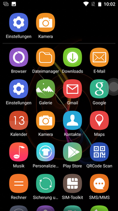 Oukitel K6000 Plus App-Drawer