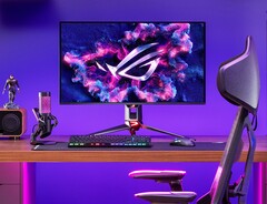 Der Asus ROG Swift OLED PG32UCDM startet endlich in den Verkauf. (Bild: Asus)