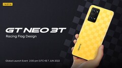 Realme bringt das GT Neo 3T global auf den Markt. (Bild: Realme)