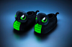 Sneki Snek ist zurück, diesmal in Form von überraschend niedlichen Slippers. (Bild: Razer)