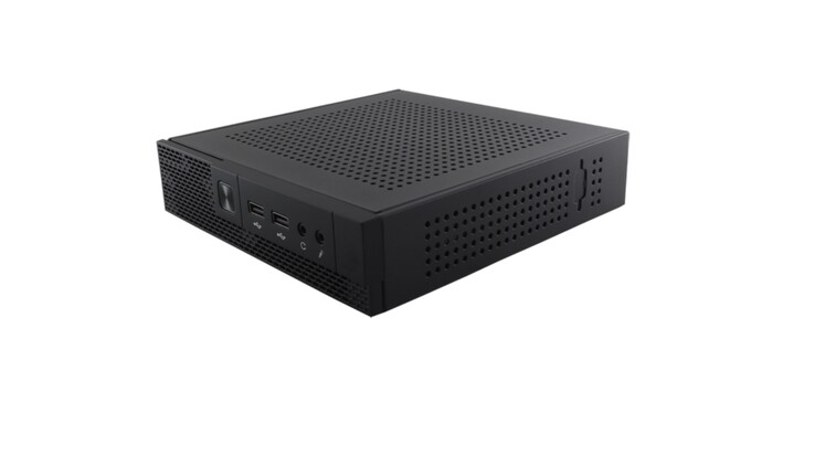 Der MTE-N150 ist ein schlanker Mini-PC mit dezentem Design