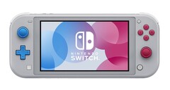 Die Switch Lite Pokémon-Edition kommt in schlichtem Grau mit schicken Farbakzenten. (Bild: Nintendo)