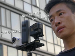 Video: Insta360 One X gegen GoPro Hero 7 und Sony FDR-X3000.