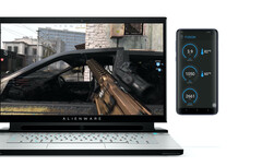 Die Auslastung von Dell- &amp; Alienware-Laptops könnte in Zukunft bequem am Smartphone abgelesen werden. (Bild: Dell)