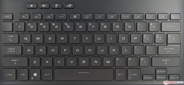 Tastatur des Asus ROG Flow X13