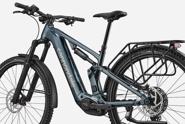 Der Gepäckträger liegt flächig auf dem Rahmen auf (Bildquelle: Cannondale)