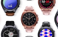 Die Galaxy Watch4 dürfte seinem hier zu sehenden Vorgänger wohl recht ähnlich sehen. (Bild: Samsung)