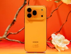 Das Honor 600 Pro wird fast im gleichen Orange-Ton wie das Apple iPhone 17 Pro angeboten.