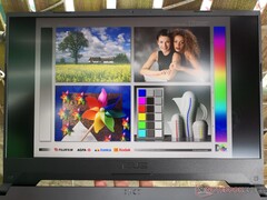 Im Freien im Schatten