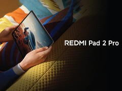 Das Xiaomi Redmi Pad 2 Pro ist auf neuen Werbebildern aufgetaucht (Bildquelle: Xiaomi - editiert)