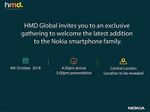 Nokia hält am 4. Oktober einen Launch-Event ab, was da gezeigt wird, ist noch etwas unsicher.