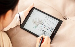 Das Boox Nova Air C setzt auf ein fortschrittliches E Ink-Display, das auch Farben darstellen kann. (Bild: Onyx)