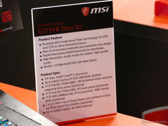 MSI GT75VR Titan