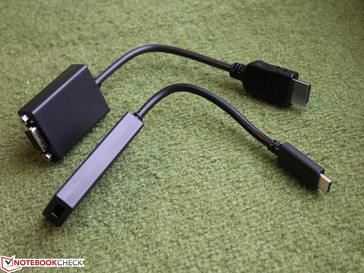 ... und HDMI to VGA-Adapter